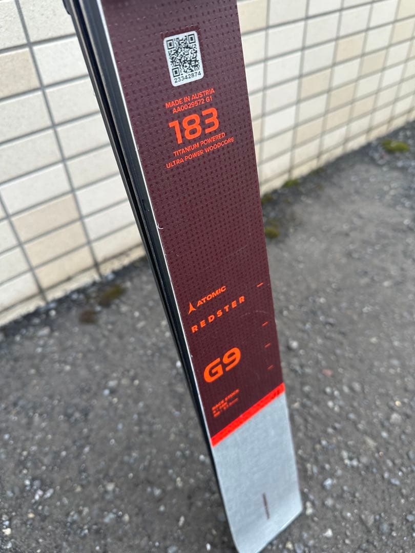 スキー ATOMIC G9 RS 183