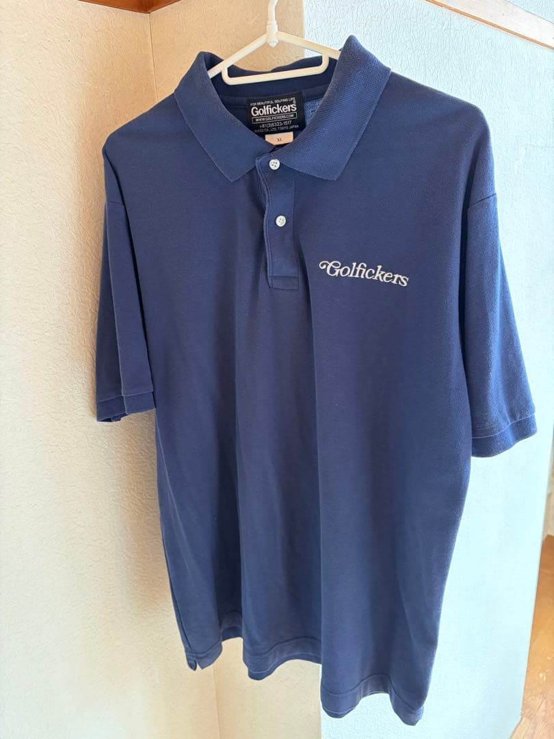ゴルフィッカーズ ポロシャツ XL ネイビー
