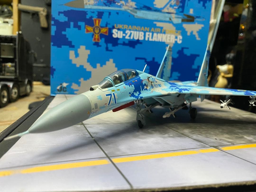 JC wings 1/72 su-27ub 空軍