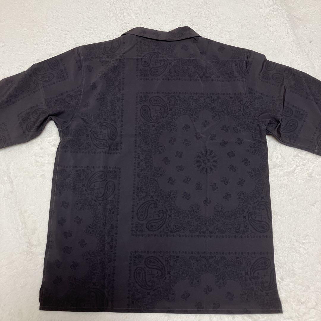 ⭐︎新品未使用タグ付き⭐︎希少⭐︎FR2 GOLF 刺繍ロゴ ペイズリー 開襟シャツ