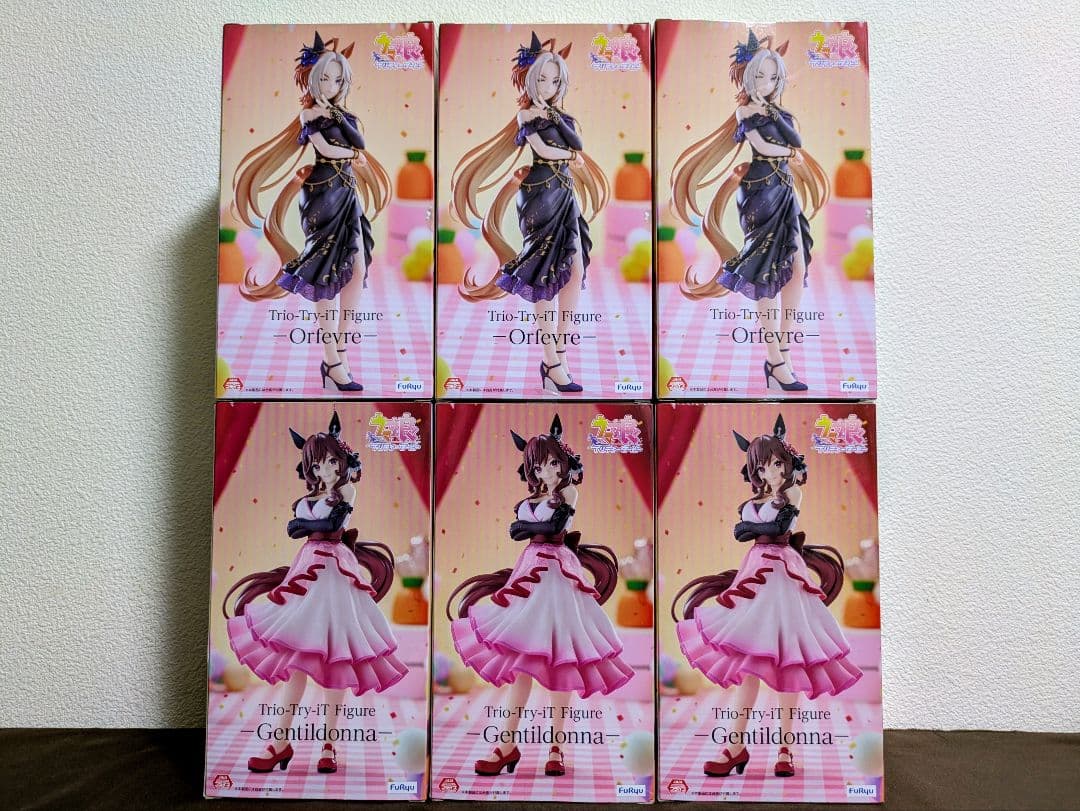 ウマ娘 オルフェーヴル ジェンティルドンナ ラウンドワン限定フィギュア6体セット