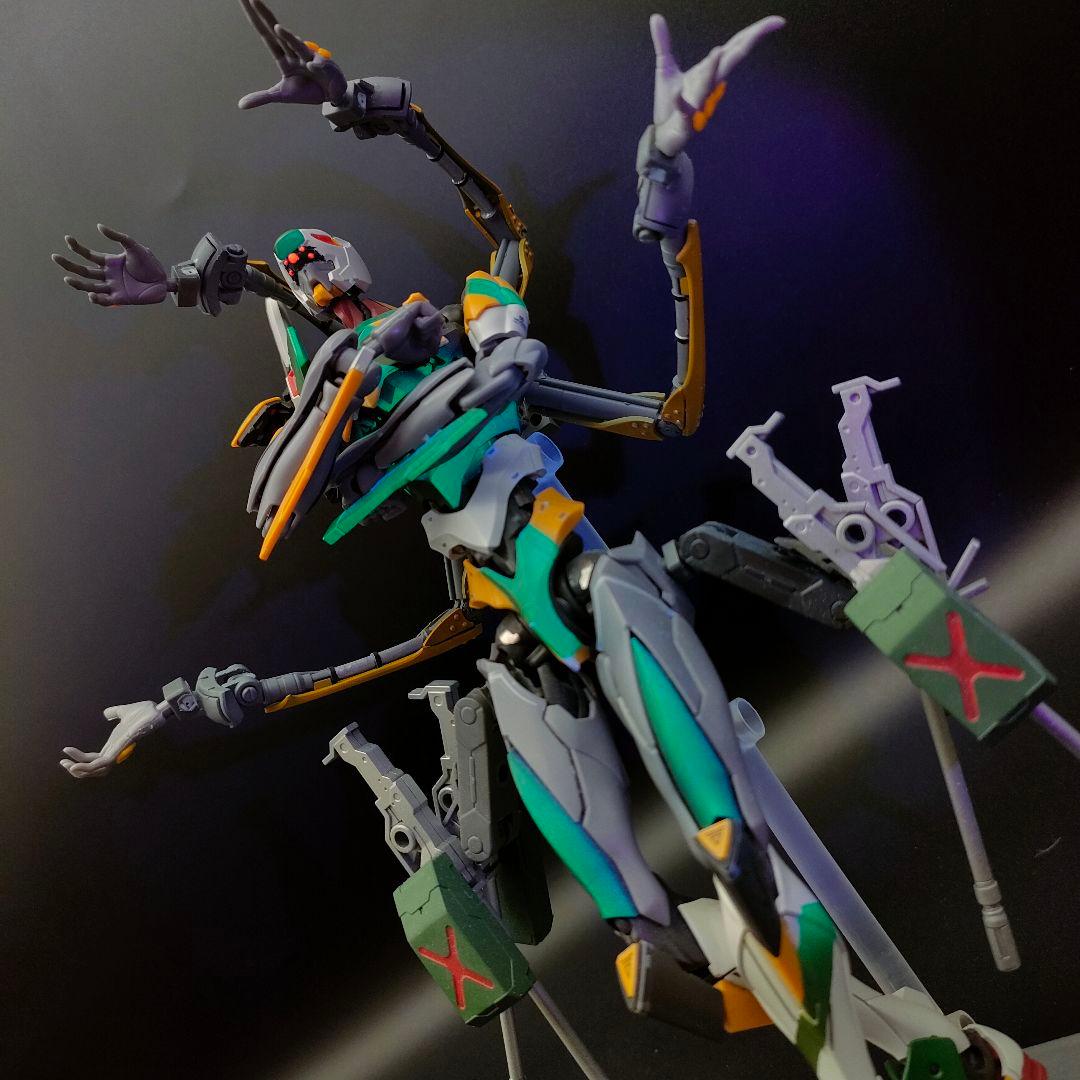 エヴァンゲリオン　零号機 RG 最終決戦仕様　綾波レイ　【全塗装完成】