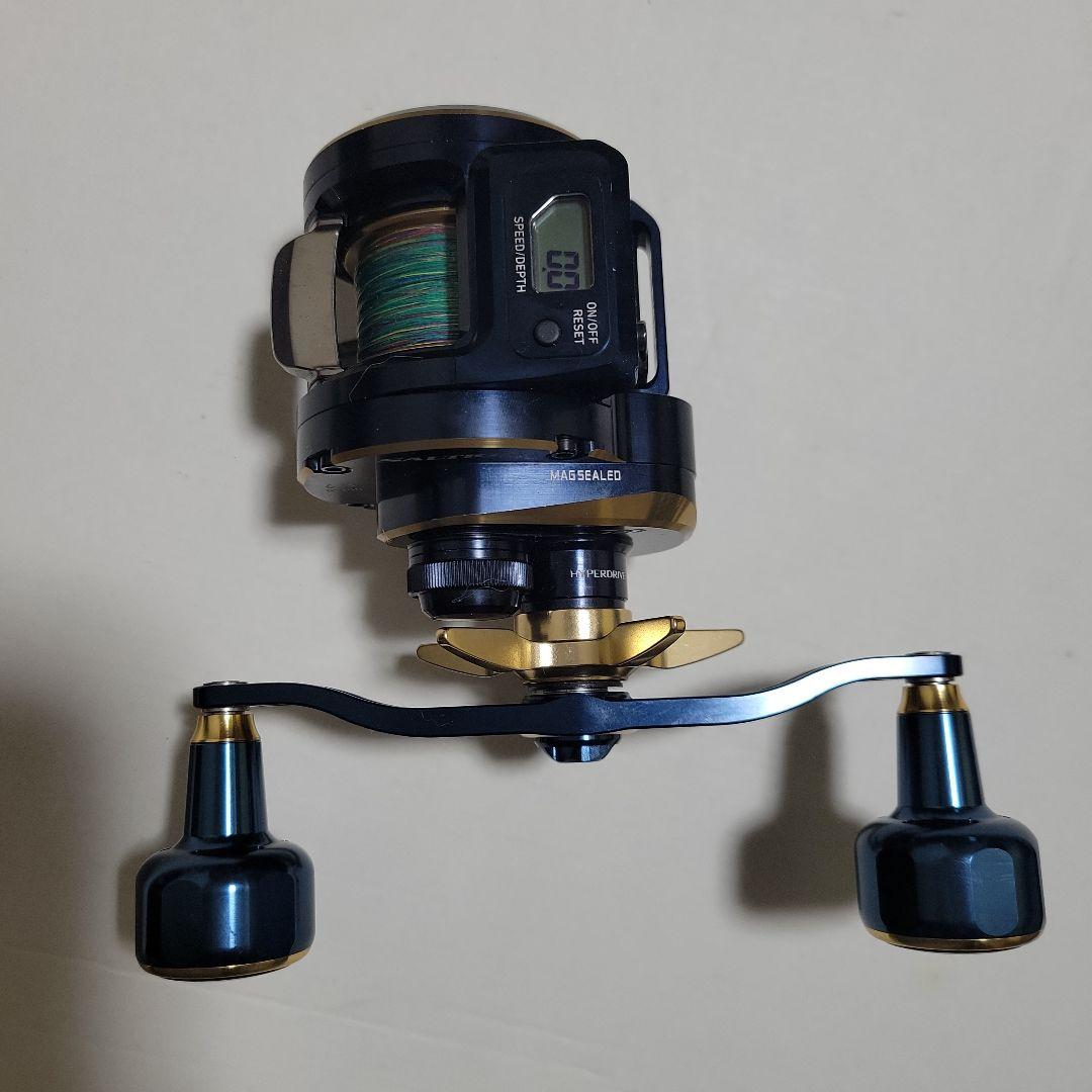 DAIWA　21ソルティガic300　ゴメクサスハンドルセット