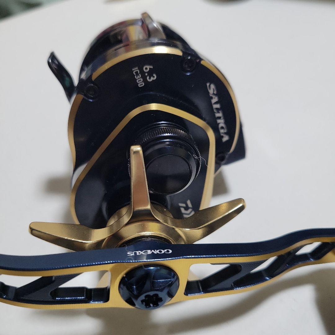 DAIWA　21ソルティガic300　ゴメクサスハンドルセット