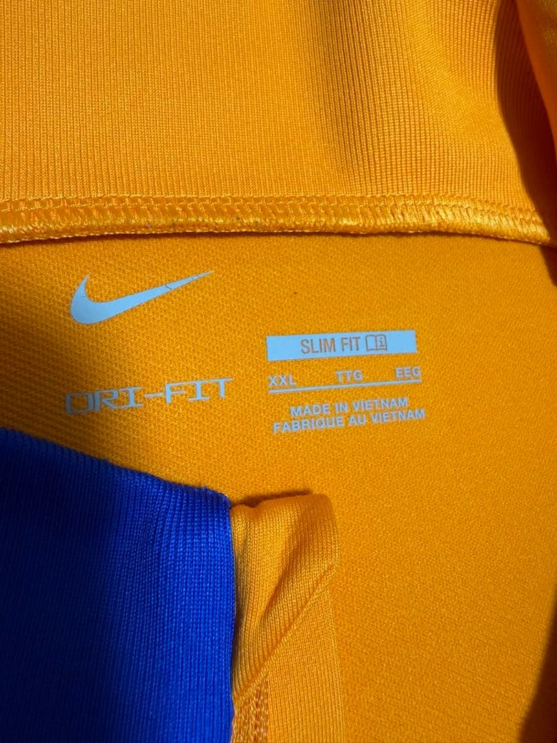 超美品 Nike FC バルセロナ 選手着用 トレーニングジャージ 上下セット