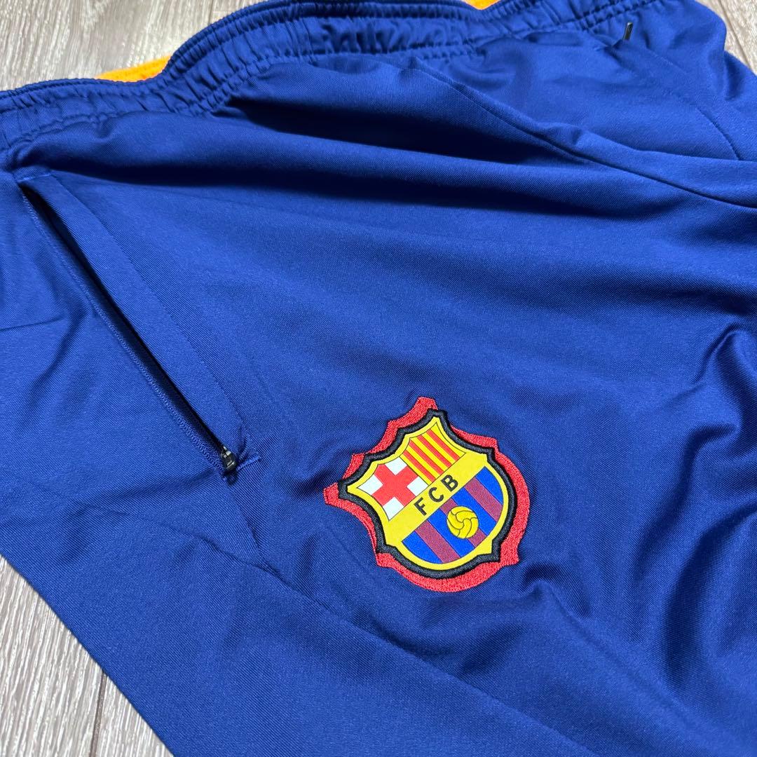 超美品 Nike FC バルセロナ 選手着用 トレーニングジャージ 上下セット