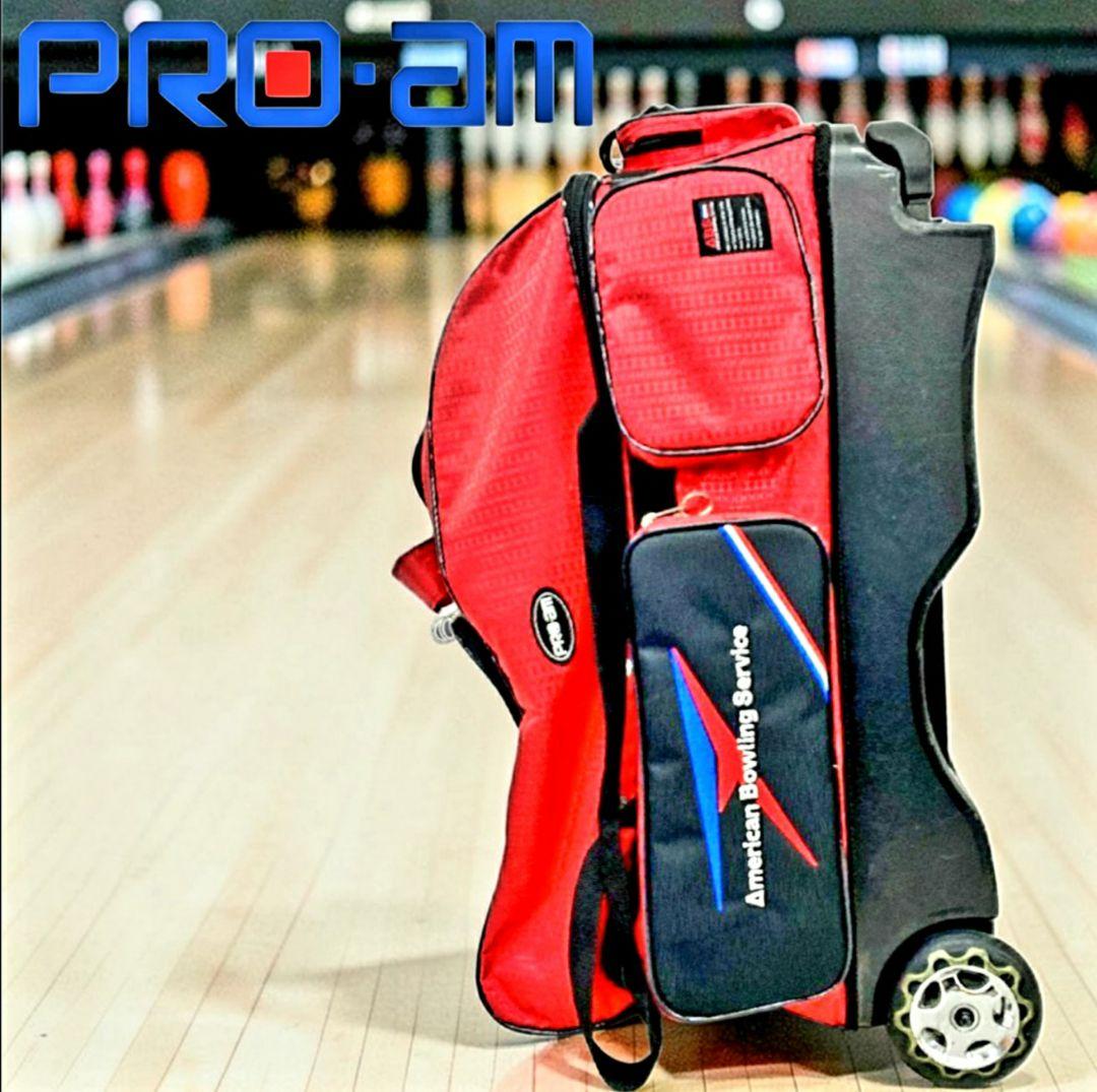 PRO-AM(American Bowling Service)ボウリングバッグ