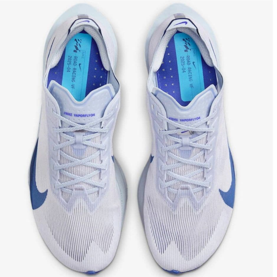 Nike ZoomX　ヴェイパーフライ ホワイト/ネイビー　23.5cm
