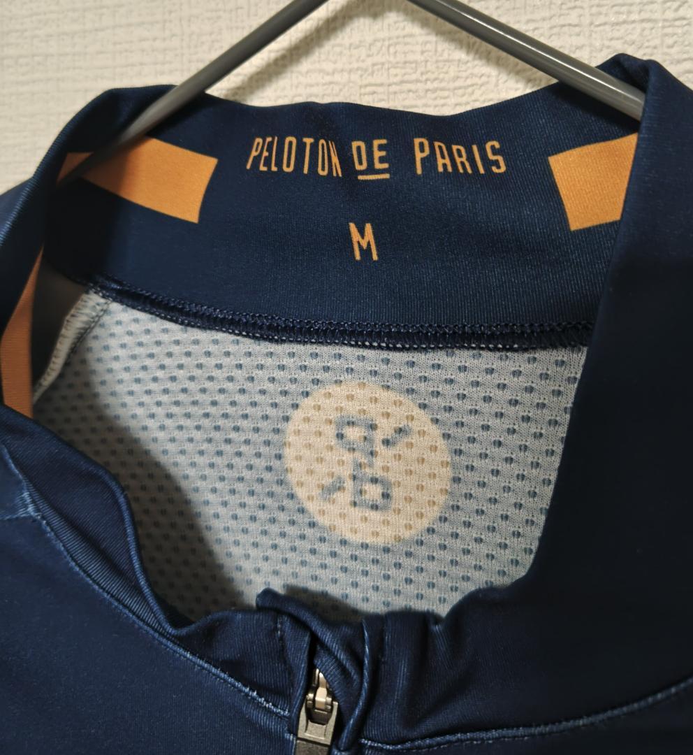 Peloton de Paris　メンズ サイクル ジャージ M