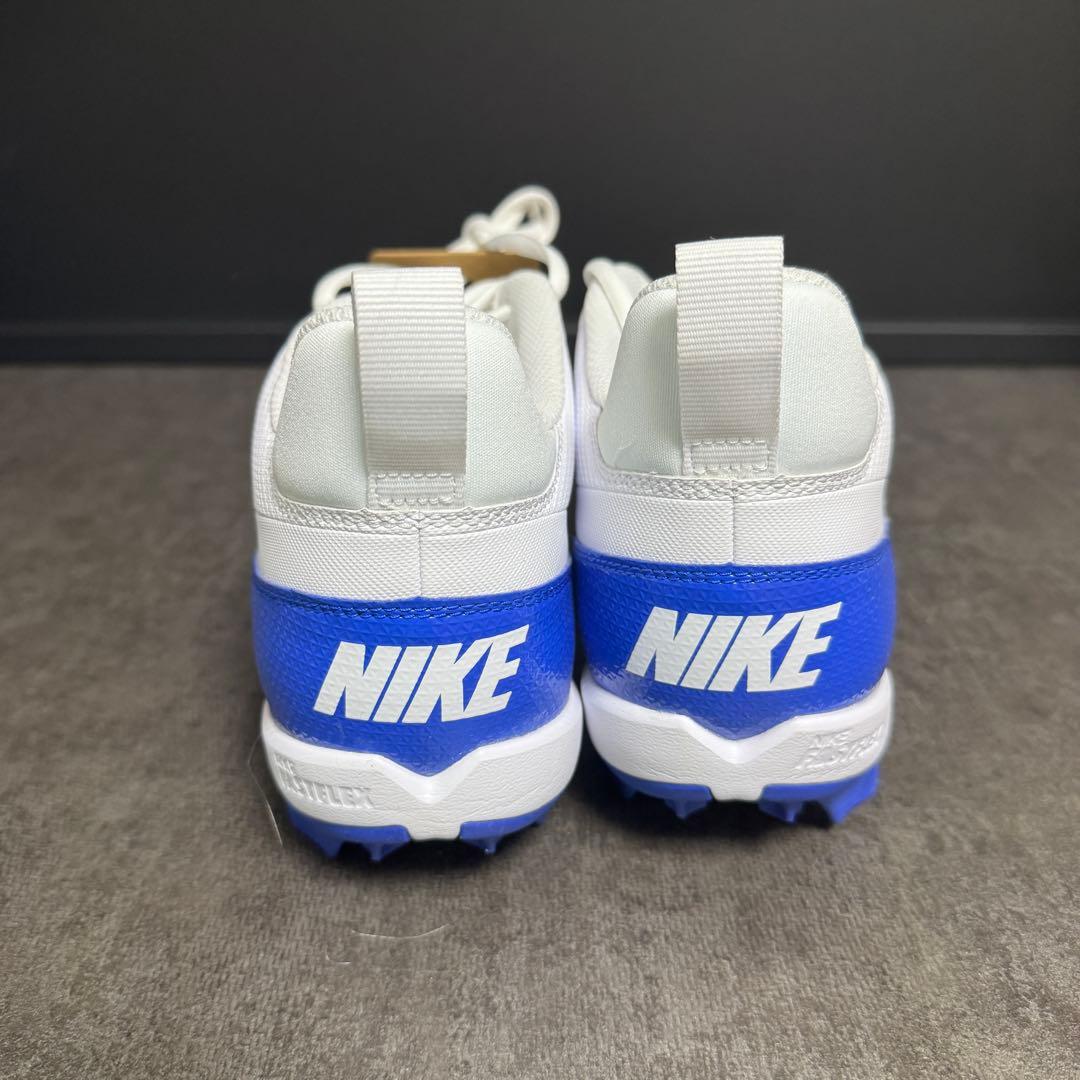 NIKE alpha manace shark ブルー 青 アメフト スパイク