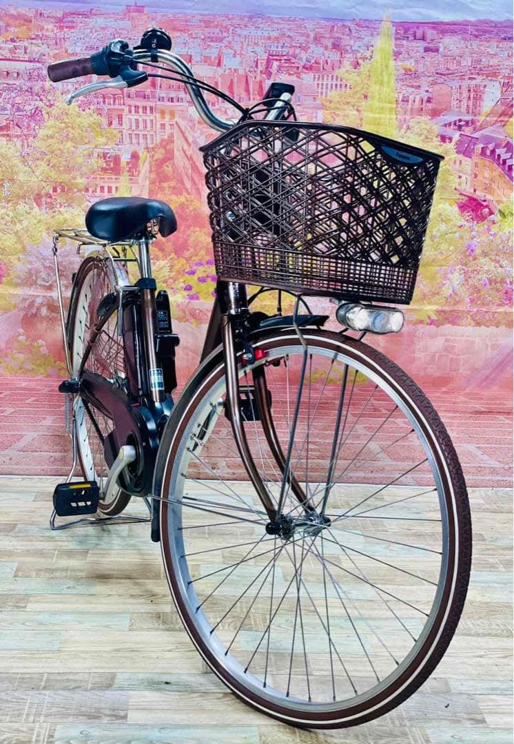 K2909 電動自転車パナソニック ママチャリ26インチ 8.9Ah 送料無料