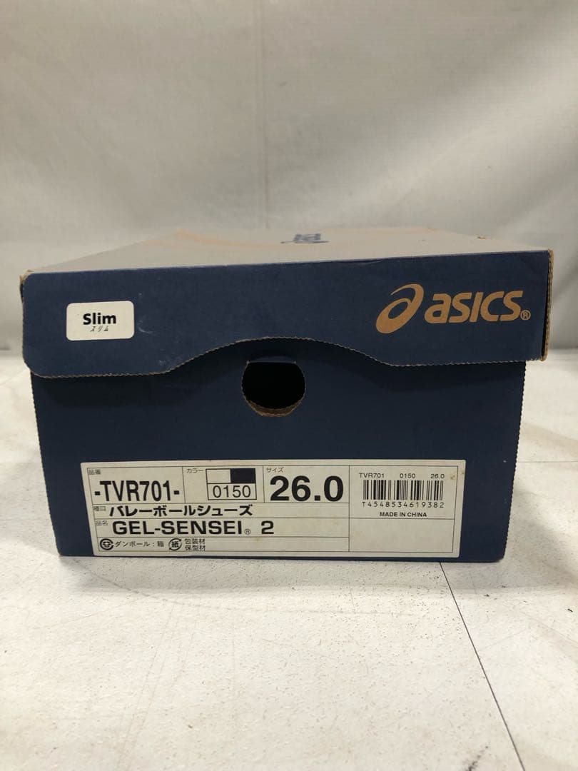 八5572【未使用品】バレーボールシューズ　アシックス　　サイズ26cm