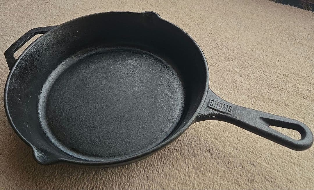 〖美品〗チャムス　スキレット　10インチ