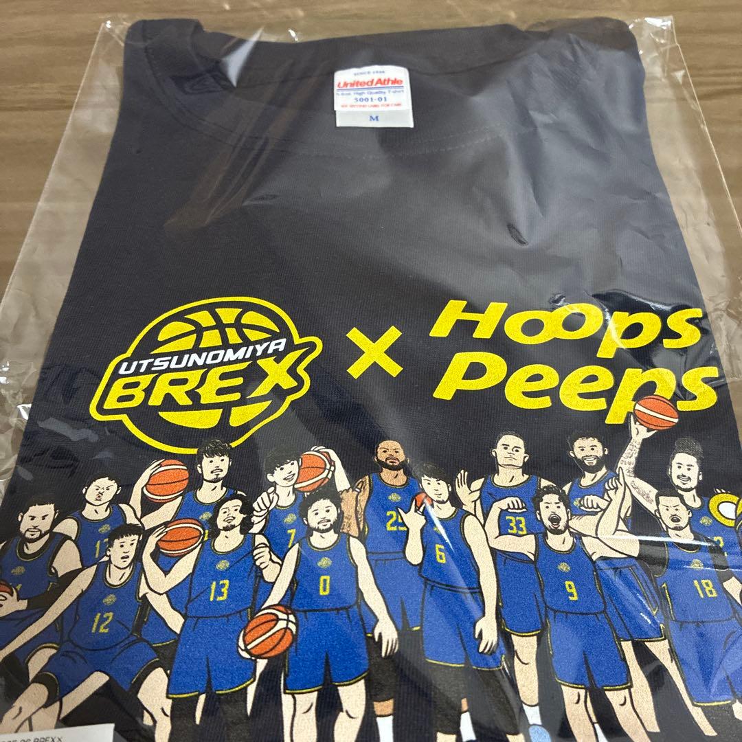 【新品】2025-26 BREX×Hoops Peeps Tシャツ　Mサイズ