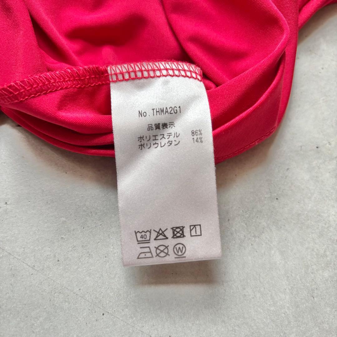   GOLF 半袖モックネックTシャツ XL 赤