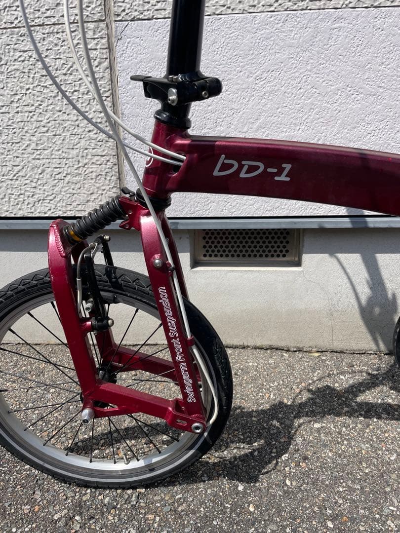 bd-1 折りたたみ自転車　サドル無し