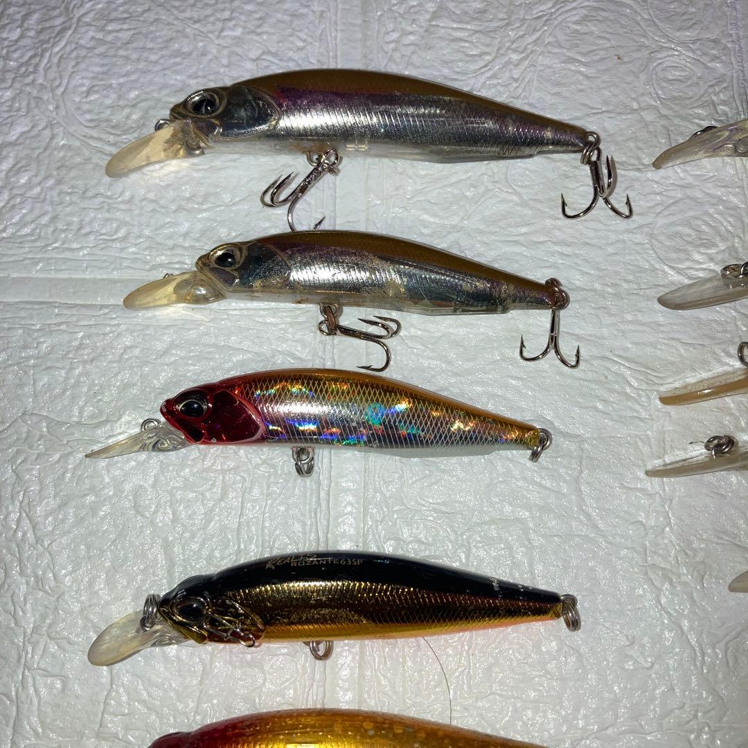 ルアー　シャッド　ミノー　まとめ売り　16個セット　バス　釣り