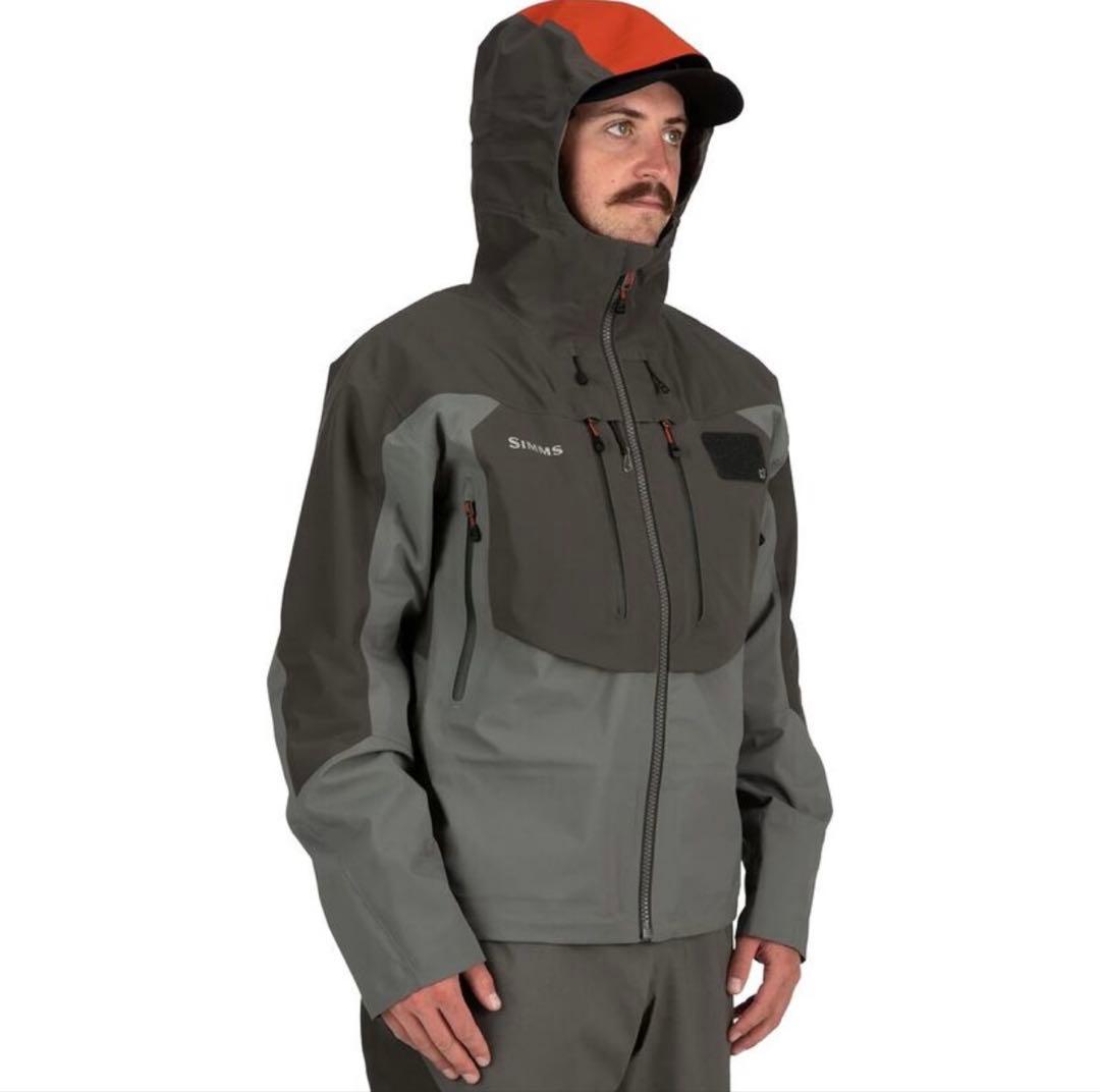 Simms G3 Guide Jacket グレー/ブラック