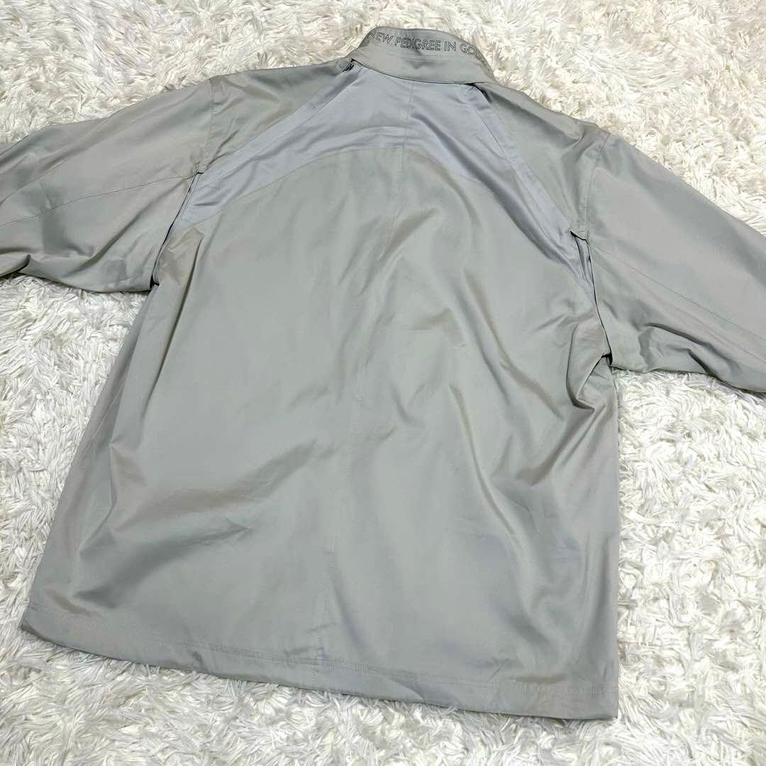 【アダバット】秋冬 ロゴマーク 長袖 ゴルフ ブルゾンジャケット 2way