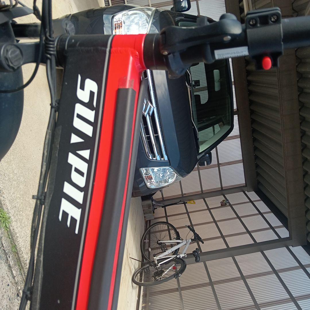 SWAPITE スポーツタイプ 電動アシスト自転車 赤/黒