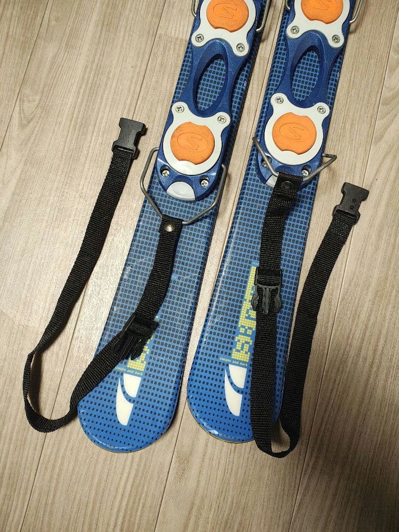 【状態良好☆】90cm　SALOMONファンスキー板♪　ツインチップ！