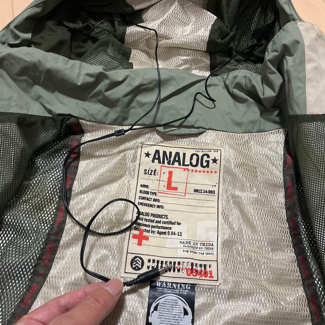 L 00s analog ag burton ジャケット