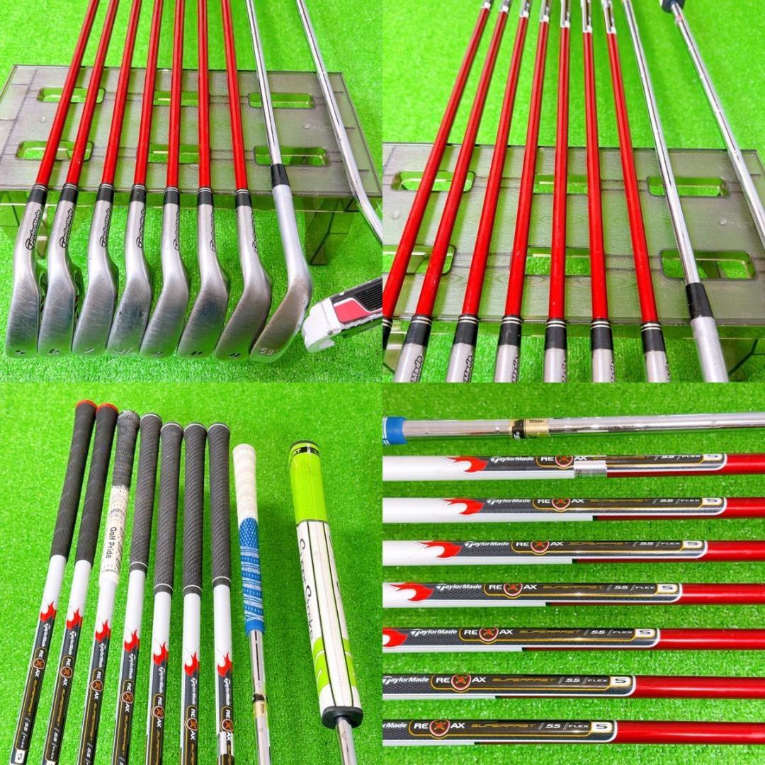テーラーメイド オールエアロバーナー 12本セット メンズゴルフ 初心者 入門