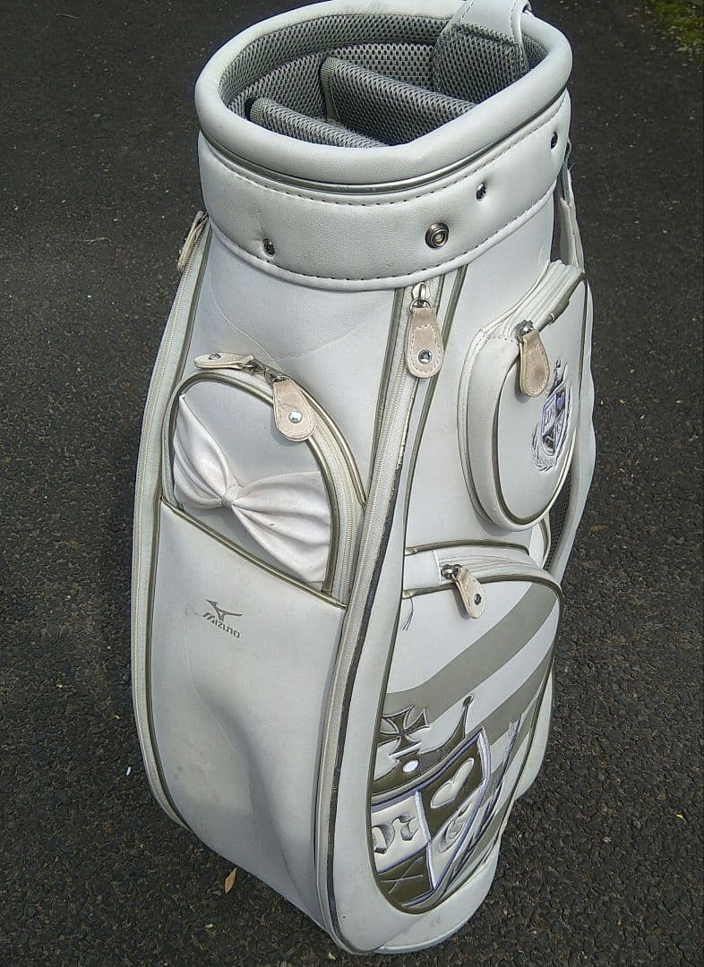 【格安】MIZUNO GOLF ミズノ ゴルフ キャディバッグ　リボンデザイン♪