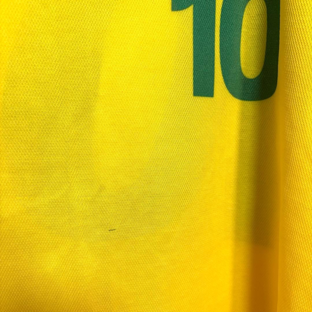 ブラジル製ブラジル代表リバウドシャツ10番サッカーワールドカップ