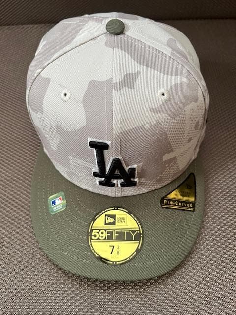 大谷翔平着用ドジャース Armed Forces Day59FIFTY7₋3/8