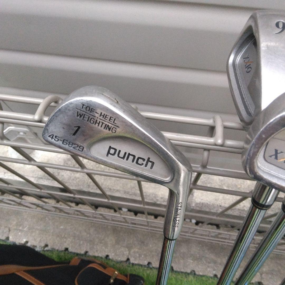 punch1W XXIOアイアンセット ゴルフバッグ付き