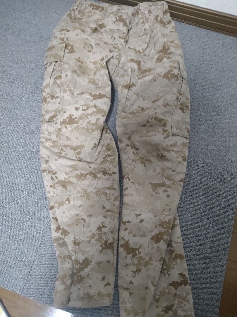 【S-Sサイズ】米軍実物　海兵隊　デザートMARPAT 迷彩服上下