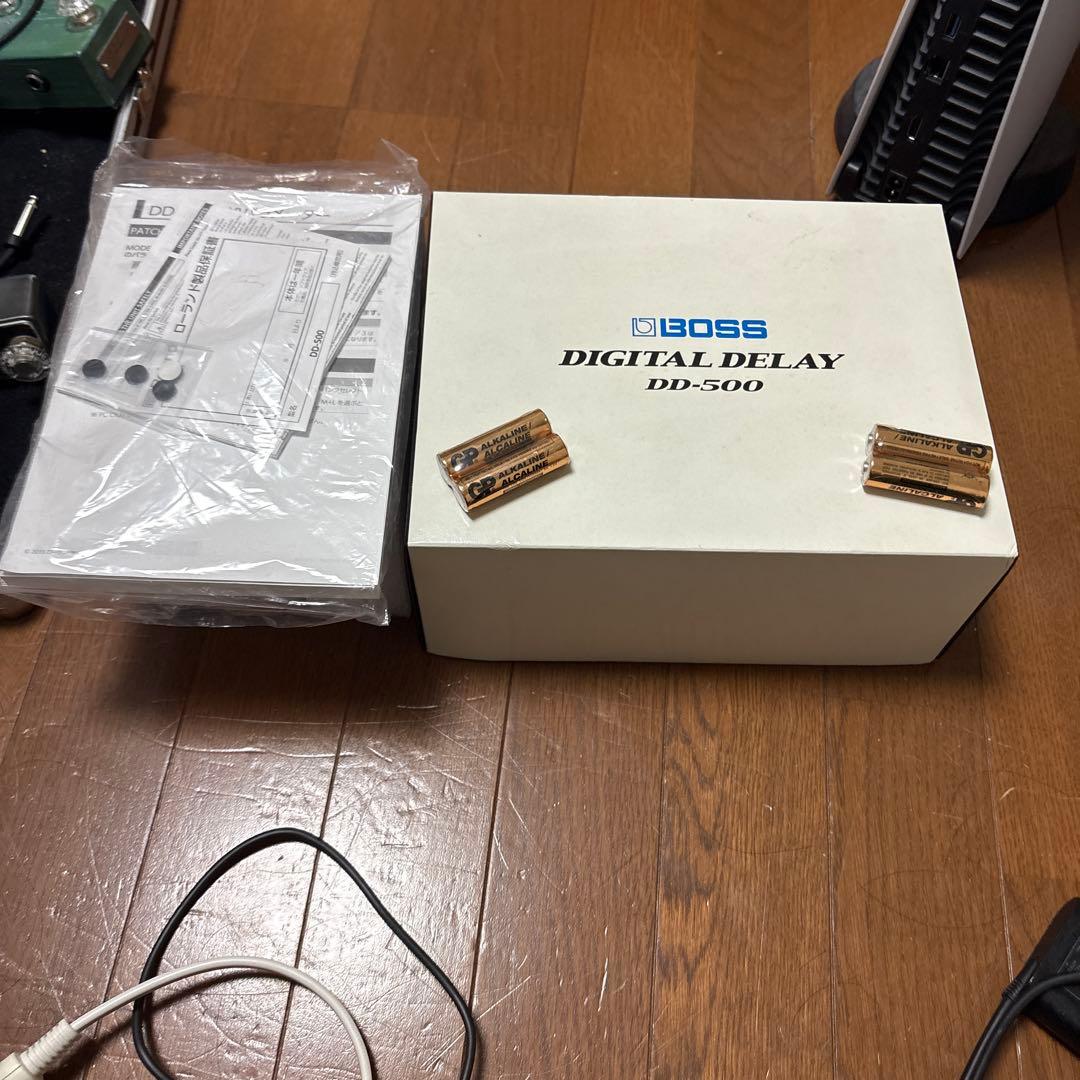 Boss DD-500 ディレイエフェクター + おまけ