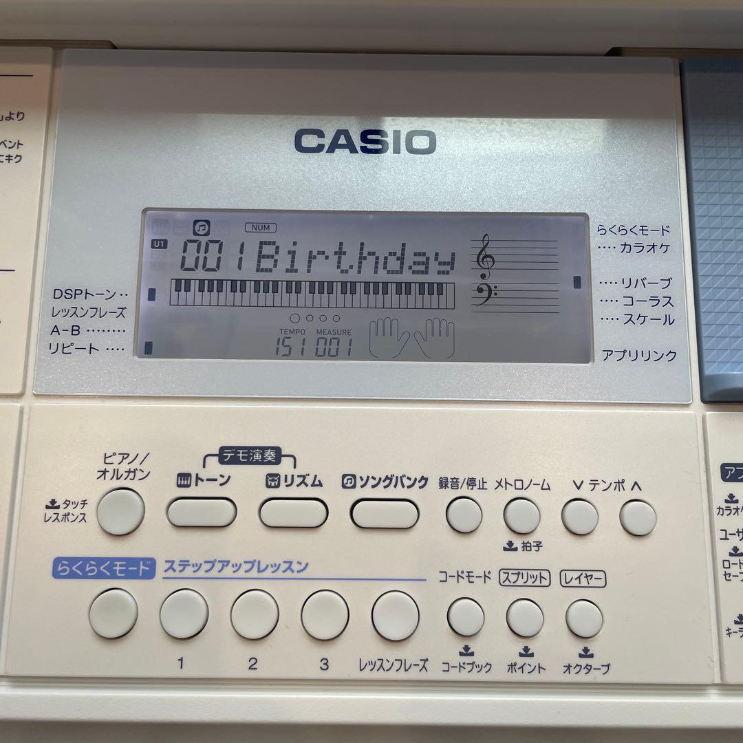 CASIO カシオトーン　光ナビゲーションキーボード　LK-515