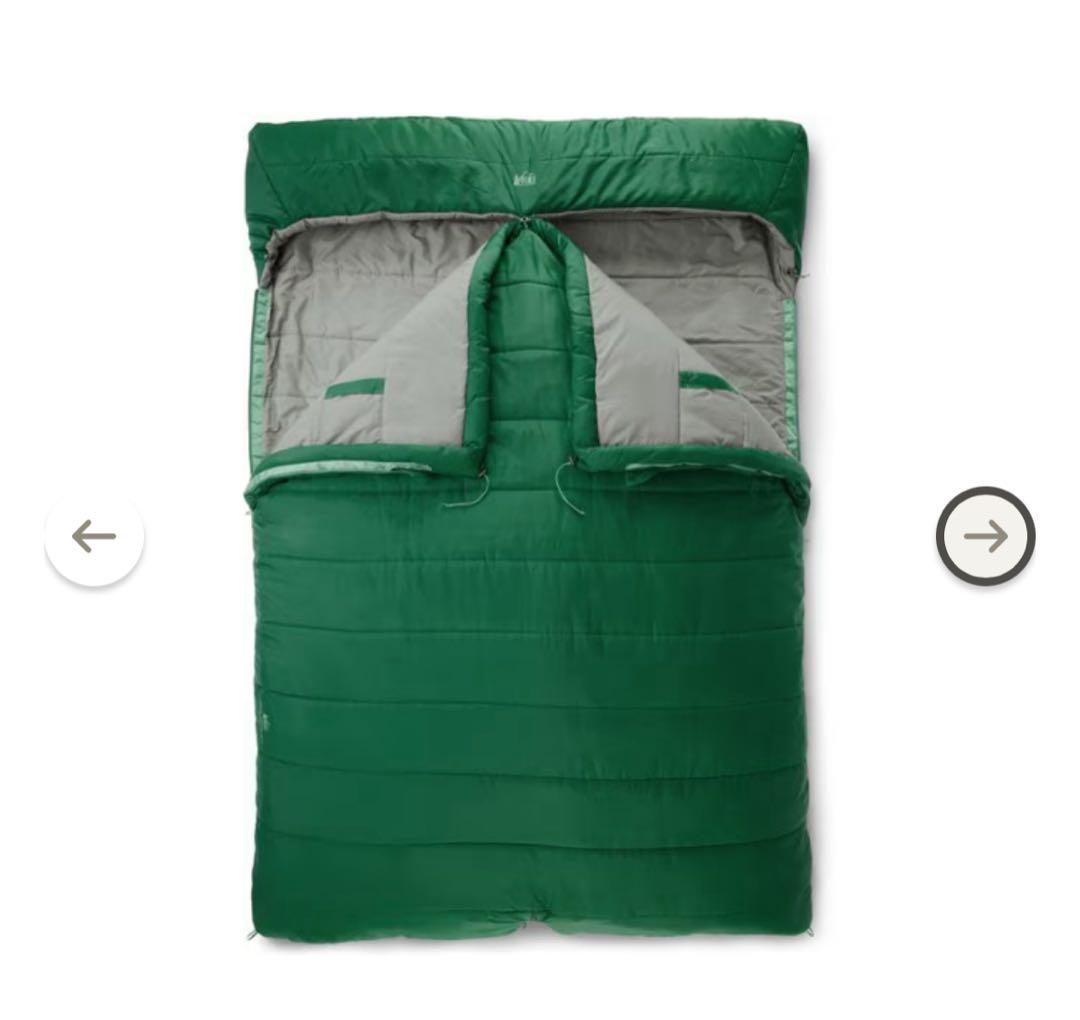 REI Siesta Hooded Double Sleeping Bag！