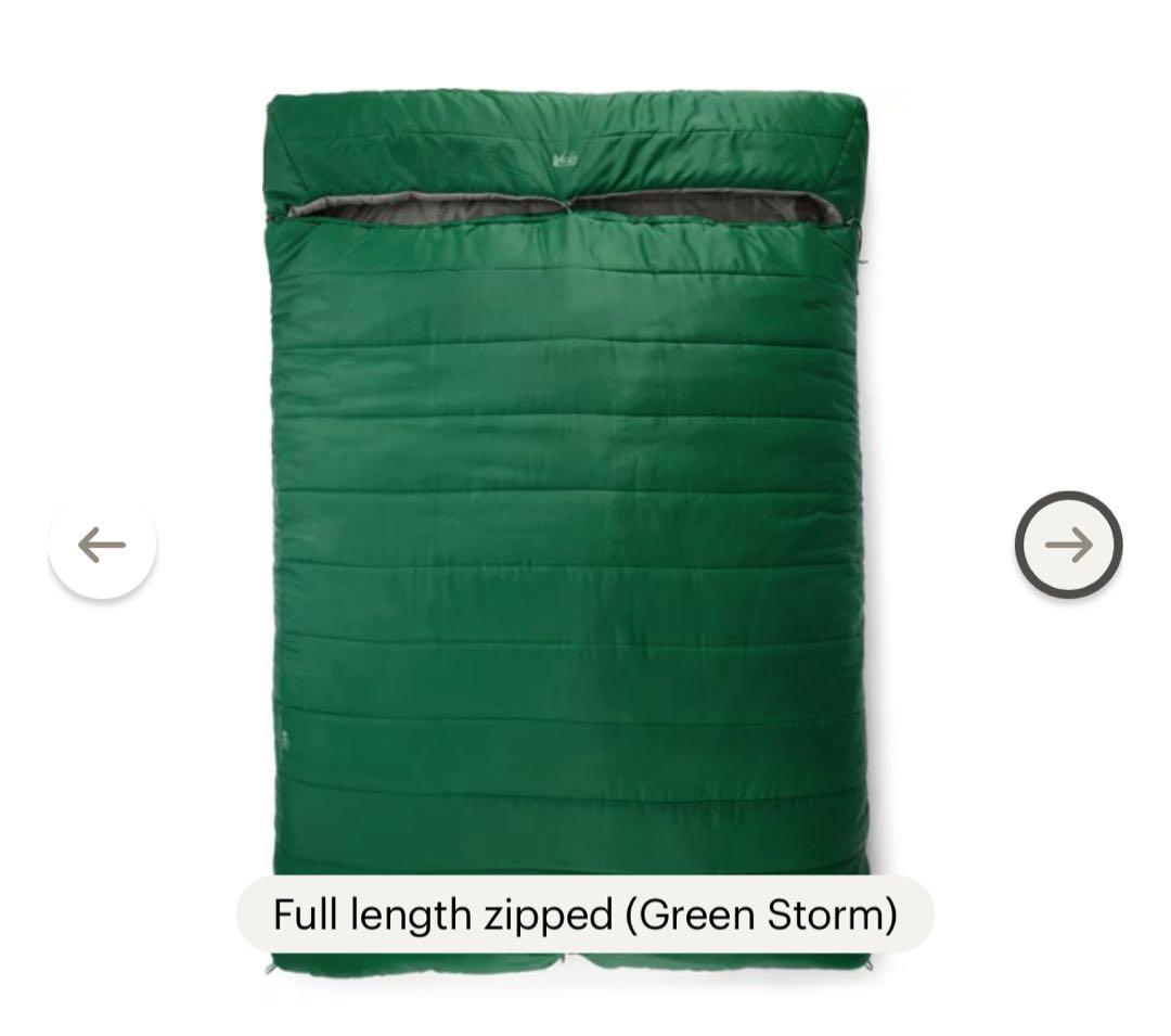 REI Siesta Hooded Double Sleeping Bag！