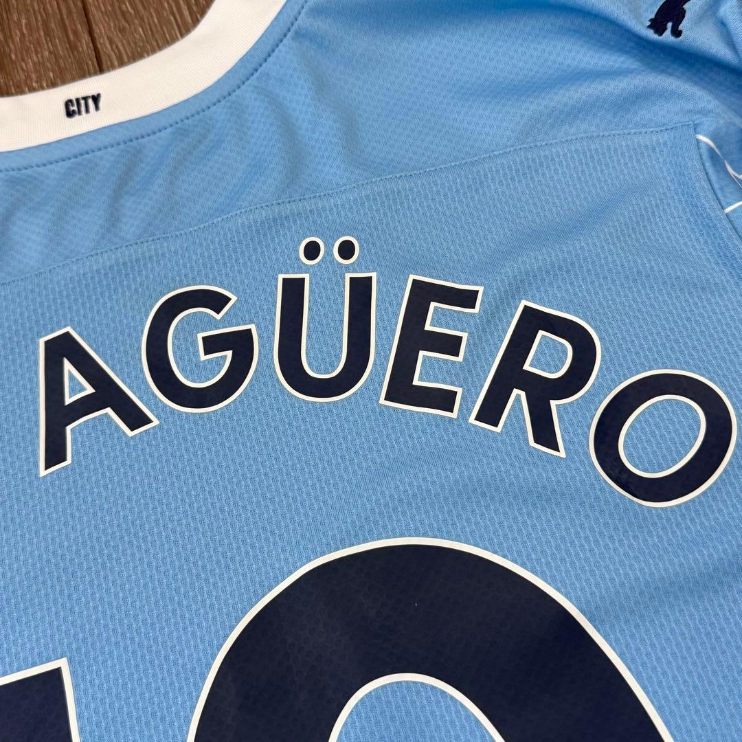 正規品 マンチェスター・シティ 20/21 Aguero ホームユニフォーム M