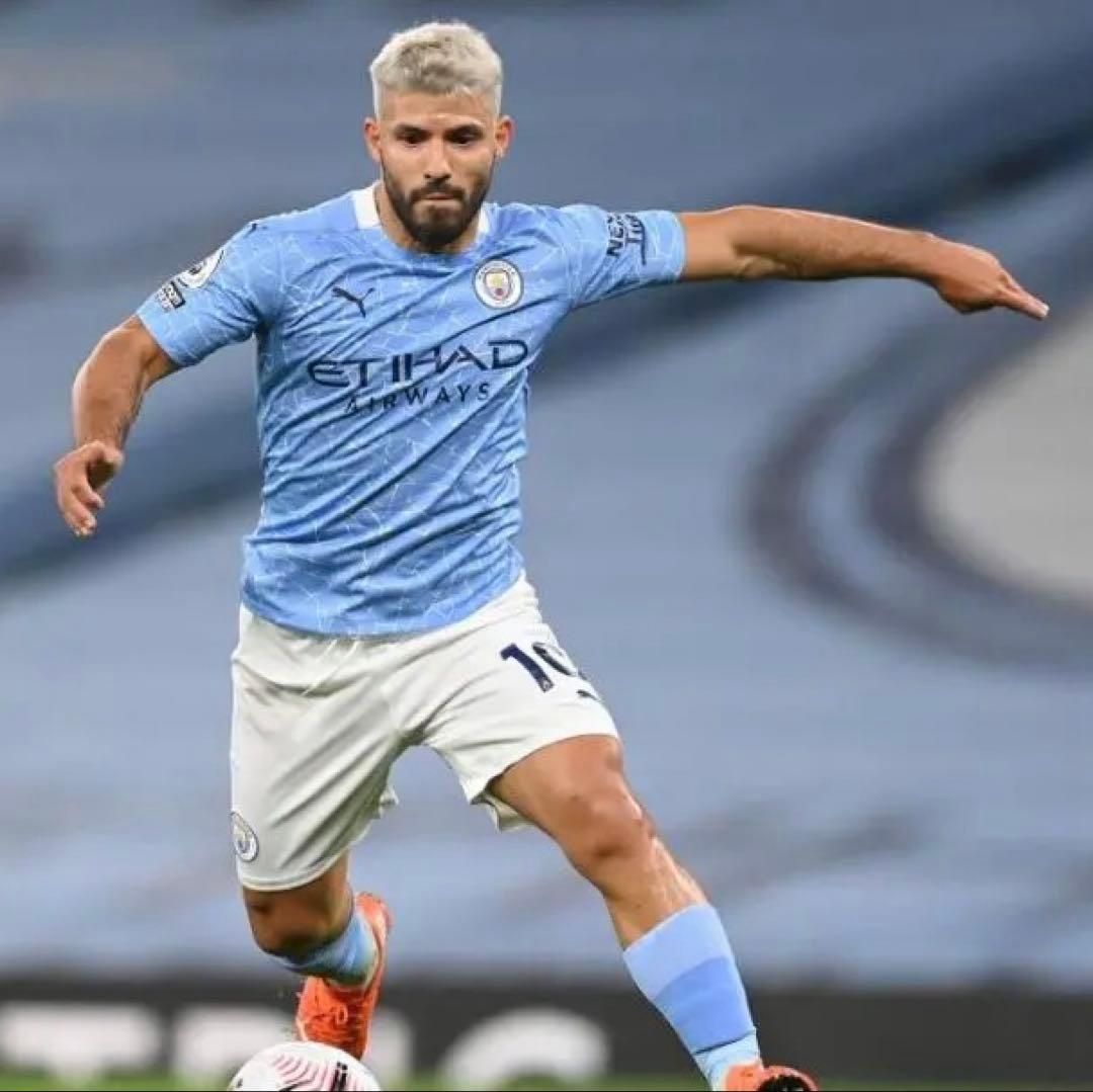 正規品 マンチェスター・シティ 20/21 Aguero ホームユニフォーム M