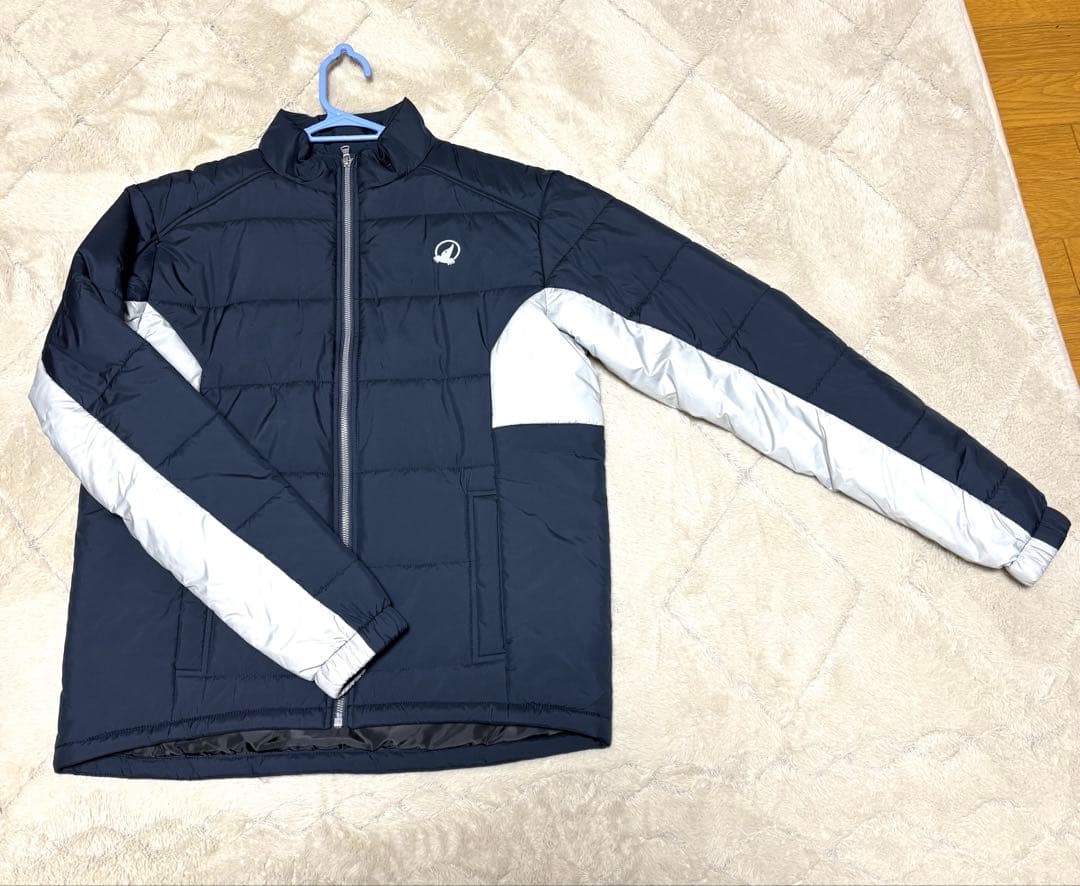 ✨ HONMA ゴルフ 中綿ジャケット Mサイズ ネイビー 防寒アウター