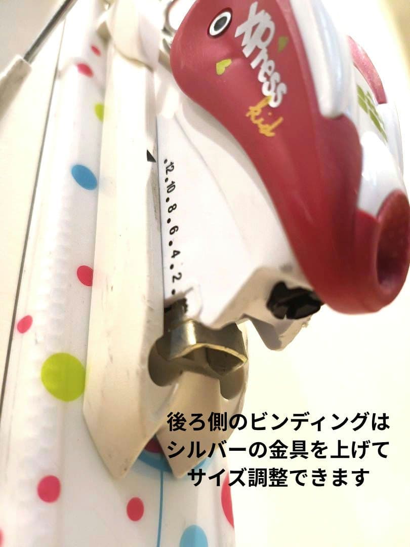 ダイナスター スキー板 子ども用 120cm ビンディング付