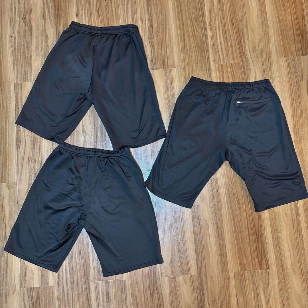 ブラックハーフパンツ3枚セット ジュビロ磐田 支給品 XL