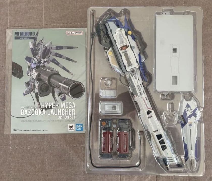 まとめ売りメタルビルド Hi-νガンダム&ハイパーメガバズーカランチャーセット