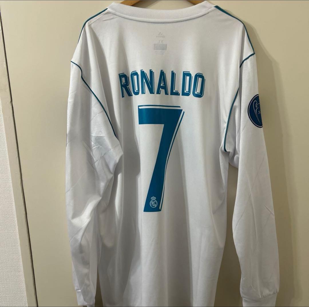 Real Madrid 2018 Ronaldo 7 XLシャツ