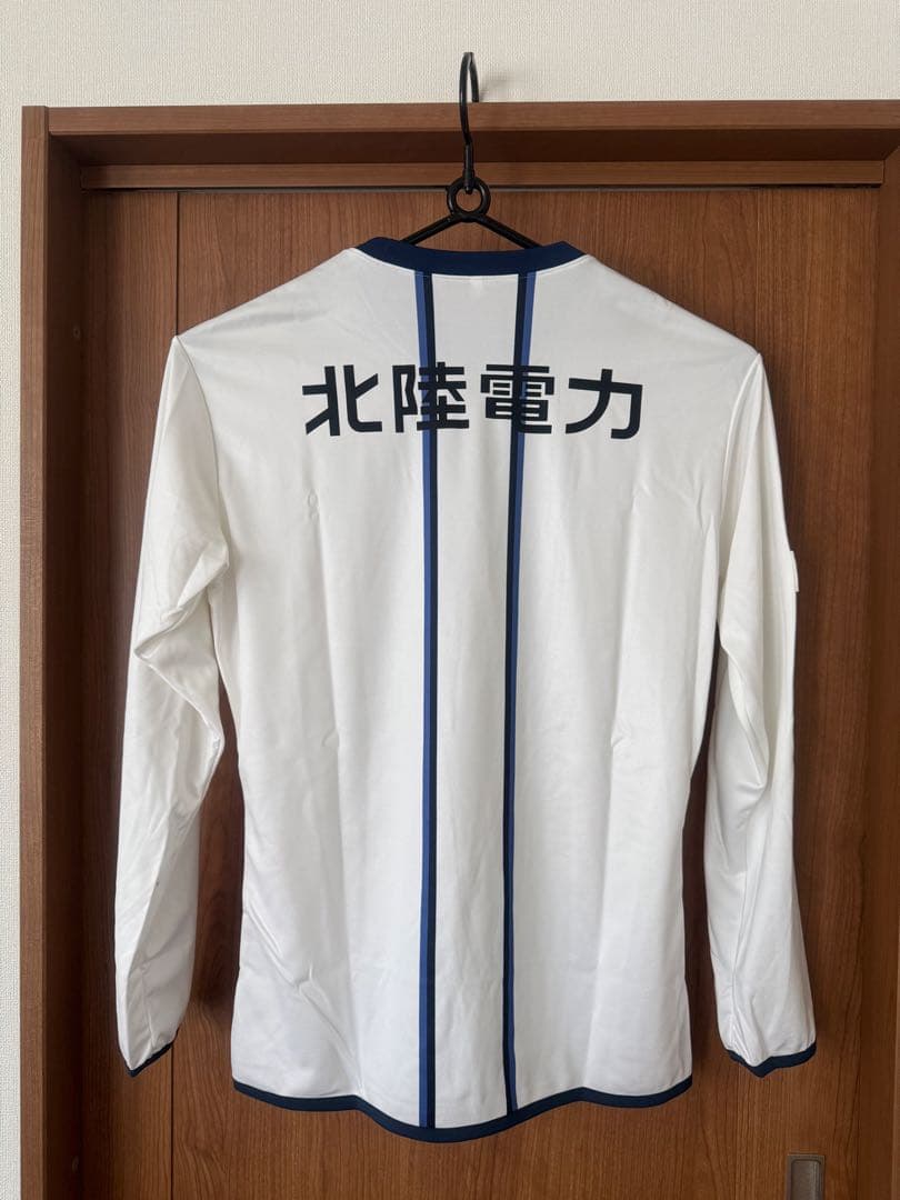 非売品カターレ富山ユニフォーム長袖シャツ XO ホワイト