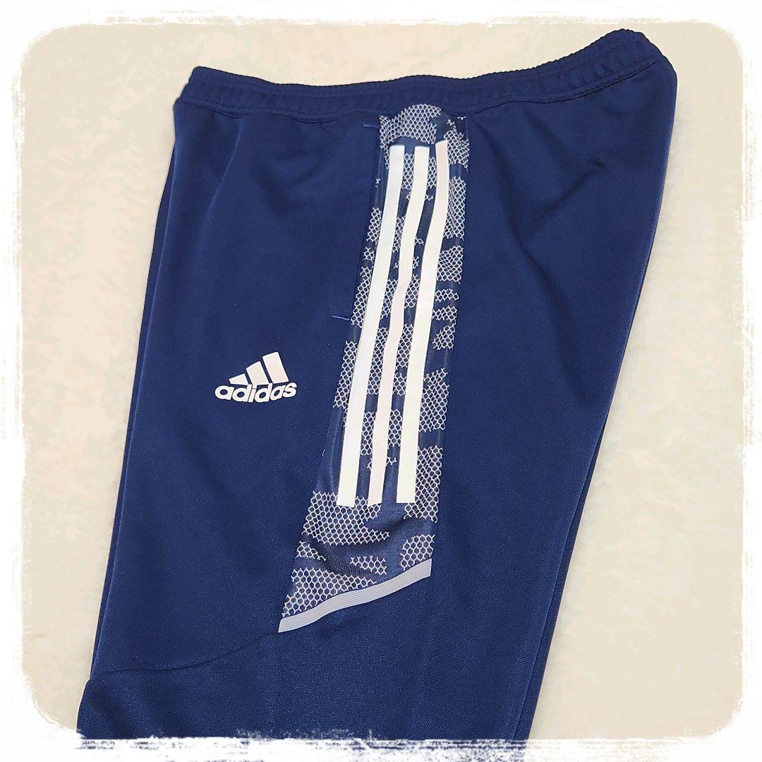 極美品　adidas　ナイロンジャケット×スタイルフィットパンツ　スポーツ