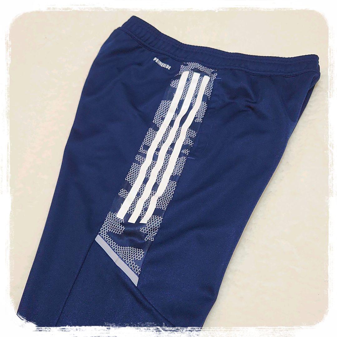 極美品　adidas　ナイロンジャケット×スタイルフィットパンツ　スポーツ