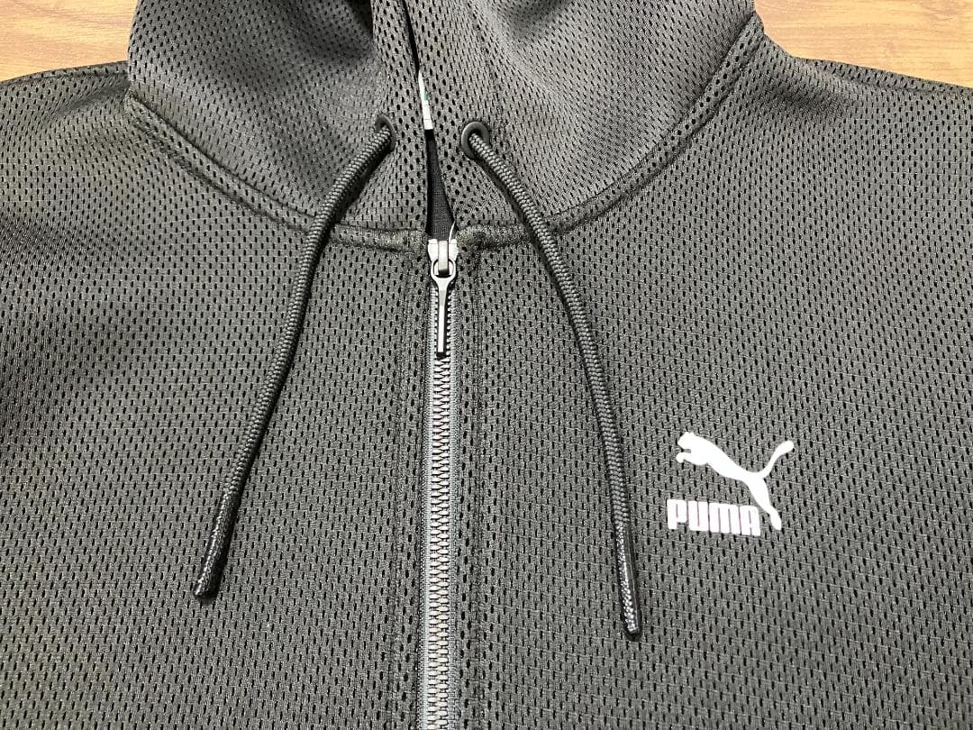 ◆新品(国内外売切レア商品)◆ PUMA MESH FULL ZIP HOODY