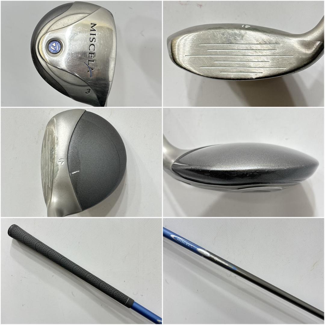 レディース右利き初心者用　テーラーメイド　ミセラ　ゴルフクラブセット　W2670