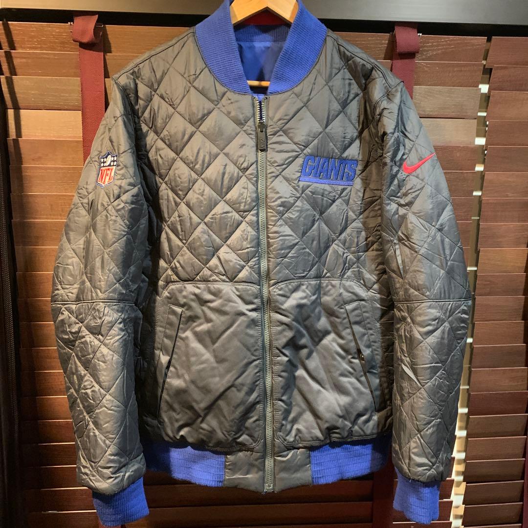 NIKE new york GIANTS リバーシブル2way ジャケット古着