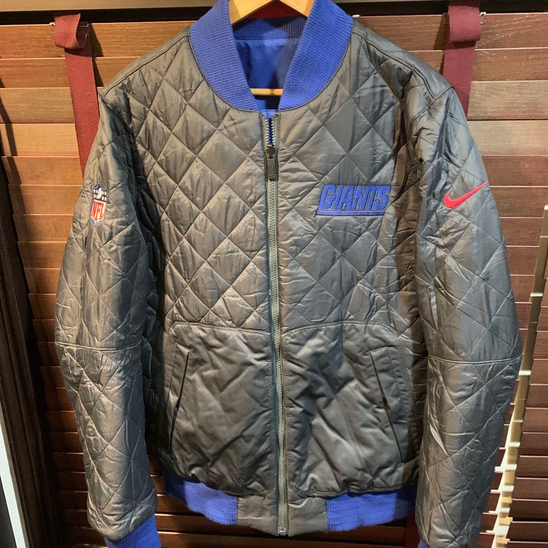 NIKE new york GIANTS リバーシブル2way ジャケット古着